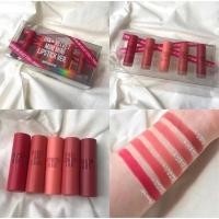 ราคา [โล๊ะ หมดอายุ2021.10/ของแท้] Peripera mini mini ink velvet stick เซ็ตลิปไซส์มินิ (2249853396)