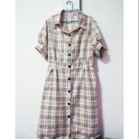 ราคา ชุดเดรสคนอ้วนลายบลูเบอรี่​ (1728836316)