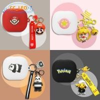 ราคา For Anker Soundcore Liberty 4 Pro Case Cute Mario Soundcore Liberty 4 Pro Silicone Soft Case Cartoon Pokémon Pikachu Keychain Pendant Soundcore Liberty 4 Pro Protective Cover (29665309248)