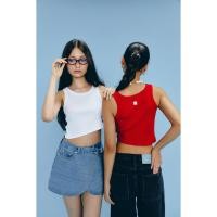 ราคา The Freckled Market - Half Cut Tank Top เสื้อแขนกุด ปลายเฉียง (27829985509)