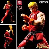 ราคา งานแท้ Bandai S.H.Figuarts Capcom Street Fighter IV สตรีทไฟเตอร์ 4 Ken Masters เคน มาสเตอร์ Action Figure Figma โมเดล (28980009827)