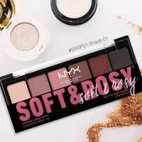 ราคา NYX Soft & Rosy Eyeshadow Palette สี SRSP01 ของใหม่ ได้มาแล้วไม่ได้ใช้จ้า (จากราคาปกติ359บาท) (3816340980)