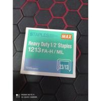 ราคา MAX แม็กซ์ ลวดเย็บกระดาษ 1213FA-H/ML (23/13) (23906300346)