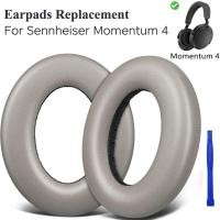 ราคา แผ่นรองหูฟังสําหรับหูฟังไร้สายแบบหู Sennheiser Momentum 4 Over/Around, เบาะหนังโปรตีนแผ่นรองหูฟังพร้อมโฟมแยกเสียงรบกวนความละเอียดสูง (2 ชิ้น) (49550123532)