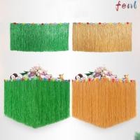 ราคา กระโปรงรอบโต๊ะสไตล์ฮาวาย สีเส้นข้าวสาลี เพิ่มความสนุกสำหรับงานปาร์ตี้ธีมฮาวาย (44217527232)