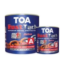 ราคา TOA rust tech สีรองพื้นหยุดสนิมทันทีขนาดแกลลอน อีพร็อคซี่2ส่วน (16893561659)