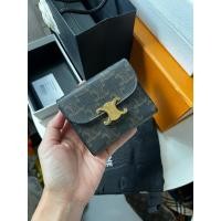 ราคา Celine wallet triomphe 3 พับ y.20 (42564009662)