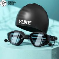 ราคา ใช่ แว่นตาว่ายน้ําสําหรับผู้ใหญ่หมวกว่ายน้ําแว่นตาว่ายน้ํากันน้ําป้องกันหมอก (43514538454)