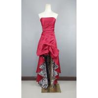 ราคา ชุดราตรี ชุดเดรส หน้าสั้นหลังยาว สีไวน์แดง ผู้ใหญ่ (29776599999)