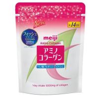 ราคา พร้อมส่ง(Refill) Meiji Amino Collagen 5,000 mg 14 วัน เมจิ อะมิโน คอลลาเจน ชนิดผง คอลลาเจนเปปไทด์ [แท้%] (13025313282)