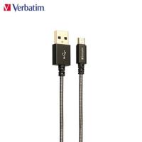 ราคา Verbatim 65533 สายชาร์จ Micro USB Steel Flex (43871097072)