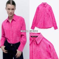 ราคา เสื้อเชิ้ตคอปกผ้าลูกฟูก​ Zaraแท้100% (20059367858)