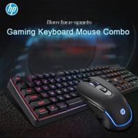 ราคา HP คีย์บอร์ด KM200 Keyboard + Mouse LED Back Light (BLACK)ไทย/อังกฤษ ของแท้ (6366645285)