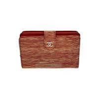 ราคา กระเป๋าสตางค์ ชาแนล สีแดงสีส้มเคลือบผู้หญิงลายส่งตรงจากญี่ปุ่น มือสอง (27918202150)