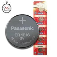 ราคา ถ่านนาฬิกา ถ่านกระดุม Panasonic CR1616 Lithium 3V แท้100% บรรจุ 1แผง x 5 ก้อน (44200464545)