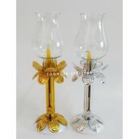 ราคา โคมแก้วเวียนเทียน โคมเวียนเทียน โคมเทียนเงินทอง โคมจุดเทียนบังลม (25208786498)