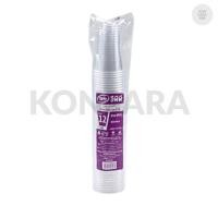 ราคา แก้ว 12 oz. GPPS ใส ยี่ห้อ EPP ขนาดปาก 85 (50ใบ) 001030 (43520862594)