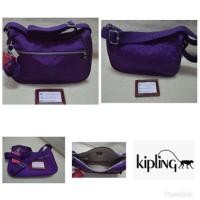 ราคา New kipling sally tile purple ม่วง ของแท้ %%% (2401817589)