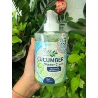 ราคา ชีววิถี ครีมอาบน้ำ สูตรแตงกวา 500ML. [เย็นสดชื่น Cooling refreshing skin] (29069454212)