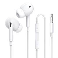 ราคา หูฟังแบบมีสาย 3.5 มม. ควบคุมระดับเสียง พร้อมไมโครโฟน หูฟังอินเอียร์คุณภาพสูง (40617294519)