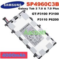 ราคา แบตเตอรี่ Samsung Galaxy Tab 2 7.0 P3110 P3100 P6200 P6210 SP4960C3B 4000mAh (7281626466)