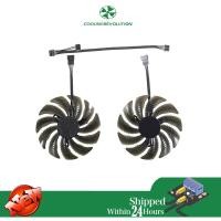 ราคา 88MM PLD09210S12HH T129215SU การ์ดพัดลม Cooler สําหรับ GIGABYTE GTX 1050 1060 1070 Ti GV-RX570 580 AORUS RX 470 480 R9 380X พัดลม (41825001032)