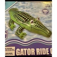 ราคา จระเข้เป่าลม แพยาง แพนอน แพจระเข้เป่าลม ขี่นอนลอยน้ำได้ (29555206999)