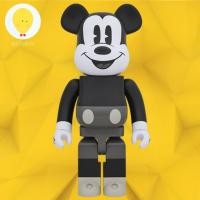 ราคา gachabox Bearbrick Mickey Mouse Black and White version 2018 1000% แบร์บริค พร้อมส่ง (9750493830)