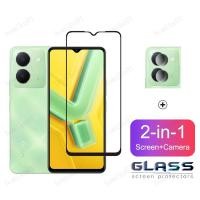 ราคา ฟิล์มกระจก Vivo Y27s กระจกนิรภัย HD ป้องกันหน้าจอ สำหรับ Vivo Y36 Y35 Y27 Y17s Y27 Y16 Y02 Y02s Y22s Y33s Y15a Y15s Y12a Y12s 5G 4G ฟิล์มกระจกกันเลนส์กล้อง (24463574702)