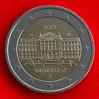 ราคา เหรียญยูโร เยอรมัน Germany 2 euro ปี 2019 2€ เหรียญที่ระลึก Bundesrat (22588478136)