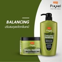 ราคา Lolane Pixxel Detoxifier Hair&Scalp Balancing shampoo/DETOXIFIER HAIR แชมพูดีท็อกเส้นผมและหนังศรีษะ 500 /475 ml. (24450371146)