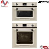 ราคา (Smeg) เตาอบ 60 ซม. จอ DigiScreen รุ่น SOP6900TP+ เตาอบผสมเตาอบไมโครเวฟ รุ่น SO4902M1P (29667679648)