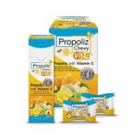 ราคา Propoliz Chewy VitC โพรโพลิส ชนิดเม็ดเคี้ยว กล่อง8เม็ด (21286258635)