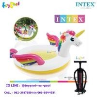 ราคา Intex สระน้ำเป่าลม น้ำพุยูนิคอน 2.72 x 1.93 x 1.04 ม. รุ่น 57441 + ที่สูบลม ดับเบิ้ลควิ๊ก ทรี (3013524796)