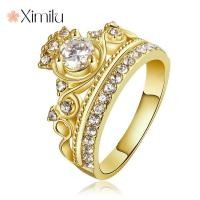 ราคา ⭐ ต้นฉบับเพชรมงกุฎแหวนหญิงแหวนเครื่องประดับหรูหราประณีต (43417705759)