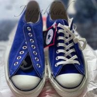 ราคา Converse all star Made in Japan หนังกลับ สีน้ำเงิน (1758809461)