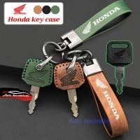 ราคา เคสกุญแจรถจักรยานยนต์ Honda สําหรับ Honda WAVE 110i WAVE 125i ปลอกกุญแจ พวงกุญแจฮอนด้า ปลอกกุญแจหนังแท้ (26562302839)