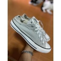 ราคา Converse All Star สีเทาอ่อน ไซร้ 40/25.5 มือสองของแท้ (25497342686)