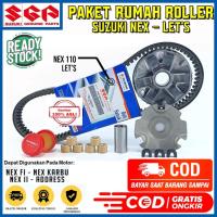ราคา VANBELT PACKAGE VAN BELT V BELT ROLLER HOUSING ROLER LOLER SUZUKI NEX LETS 110 FI NEXDRESS KARBU NEX II 2 AD 110 125 (43222930905)