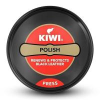 ราคา Kiwi Wax Shoe Polish Renews and Protect Leather For Black Leather (40 gm) (42068497737)