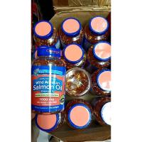 ราคา Pure Alaska Omega Salmon Oil 1000mg น้ำมันปลาแซลมอน 100% สกัดแบบหีบเย็น เกรดพรีเมี่ยม Omega สูง zzzzzz (23152757752)