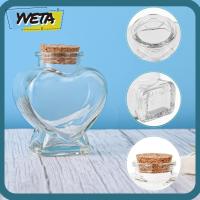 ราคา Yveta ขวดโหลแก้วเปล่า รูปหัวใจ ขนาดเล็ก น้ําหนักเบา พกพาง่าย พร้อมจุกไม้คอร์ก สําหรับตกแต่งงานแต่งงาน งานศิลปะ งานฝีมือ DIY (22286089080)