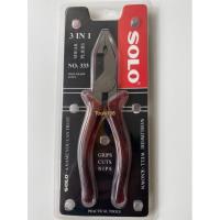 ราคา คีมฟิต SOLO คีมอเนกประสงค์ 3 อย่าง ขนาด 8 นิ้ว รุ่น 333-8" (18604038794)