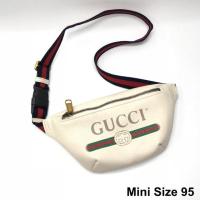ราคา Gucci Leather Print Belt Bag Mini Size 95 (2814009367)