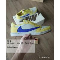 ราคา Air Jordan 1 Low OG x Travis Scott COLOUR : Canary (25483197837)