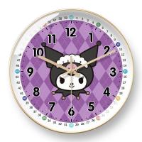 ราคา SANRIO นาฬิกาควอตซ์แขวนผนัง ลาย Kuromi น่ารัก ของขวัญ สําหรับตกแต่งบ้าน เหมาะกับผู้หญิง (25723832100)