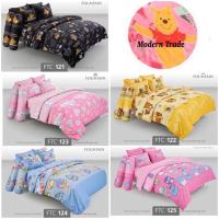 ราคา FOUNTAIN ผ้านวม + ผ้าปู 3.5 ฟุต 5 ฟุต 6 ฟุต ลาย การ์ตูน นาโนไพเบอร์ ftc 121 122 123 124 125 ถูกที่สุด รัดมุม 13นิ้ว (17290527285)