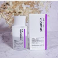 ราคา [ครีมโทนเนอร์] Maxclinic Time Return Melatonin Cream Toner (200ml) ➕ แถมสำลี 1 กล่อง‼️ (23134531584)