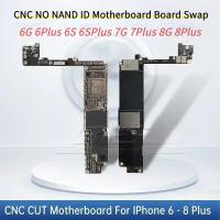 ราคา เมนบอร์ด CNC ID สําหรับ 6 6S 7 8 Plus iCloud เมนบอร์ด Swap ลบ Baseband CPU Logic Board ไม่มี Nand BOARD Swap (40106720857)