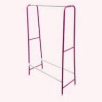 ราคา ราวตากผ้ามือ2ราวตากผ้าทรงเอสีแดง (7064464488)